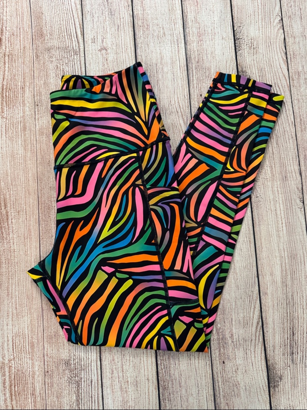 LoveHer Electric Zebra 7/8 Leggings